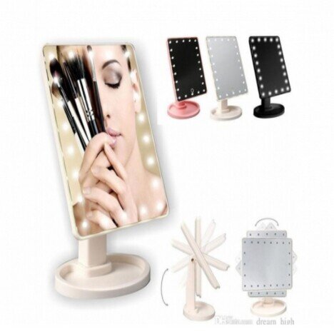 Oglinda cu LED pentru make-up